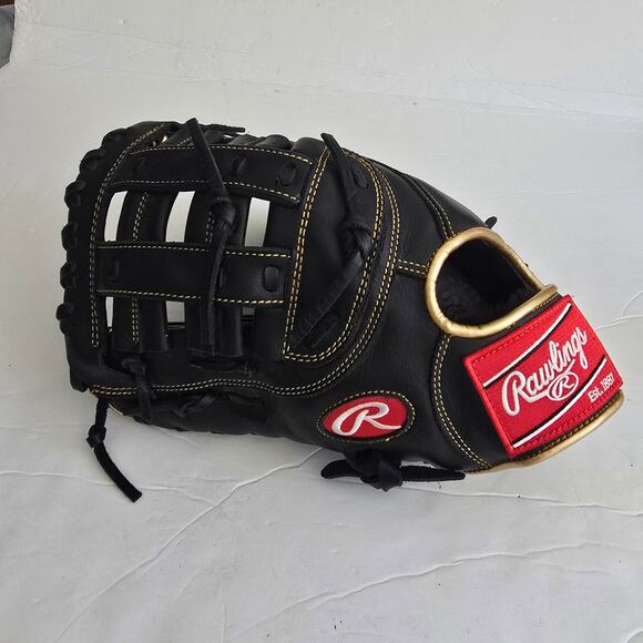 Rawlings R9 Series R9FM18BG 12.5" First Base Mitt 2021 Model LH Throw Baseball - Picture 2 of 7